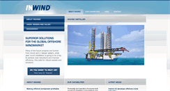 Desktop Screenshot of inwind.no
